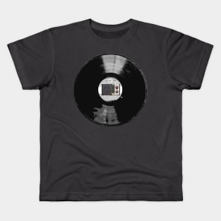 vintage vinyl radio Kids T-Shirt